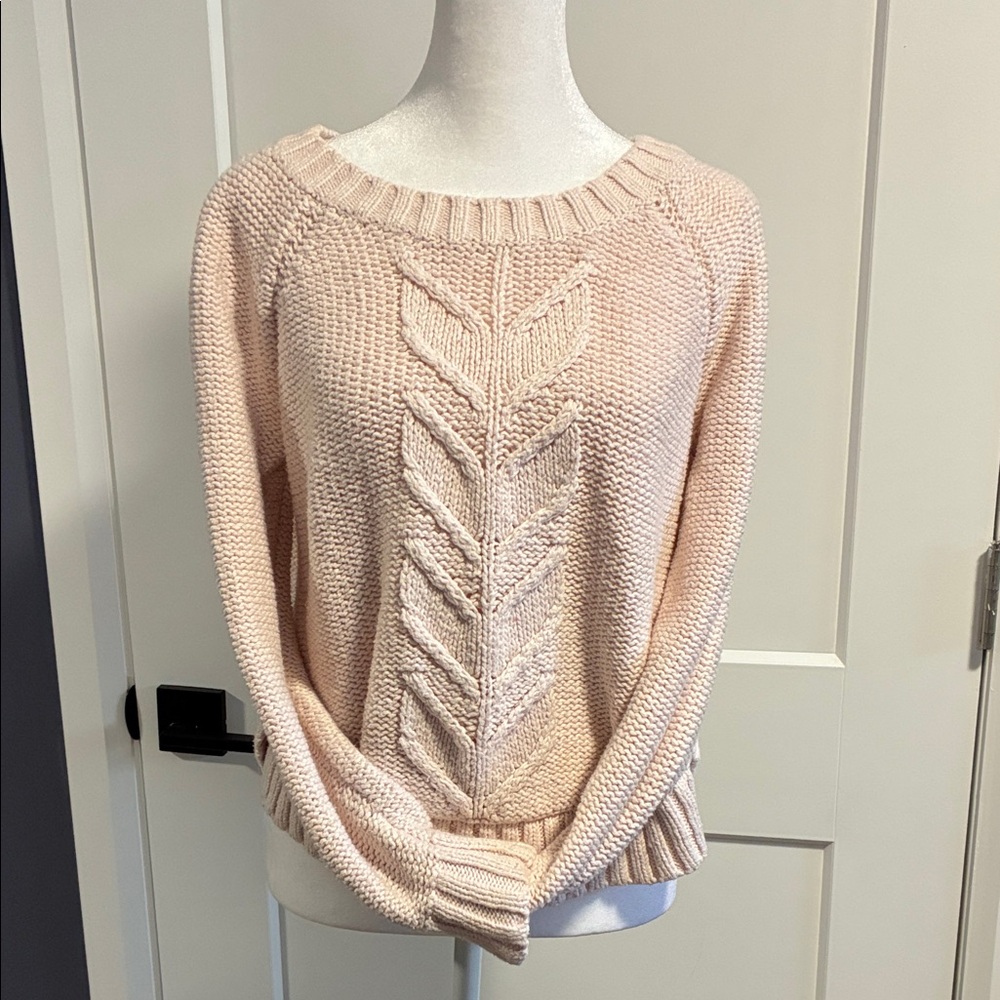 Aerie Blush Pink Knit Sweater - size M